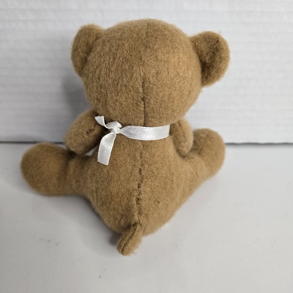 Precious Moments 1999 Teddy Bear Ribbon Charm Ashton Drake Plush Vintage - Picture 2 of 5